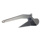 Lewmar DTX Stainless Steel Anchor 14 lbs. for Boats 21- 31, Lead ballasted tip, Integrated Eye, one-Piece Build, Non-hinged pl