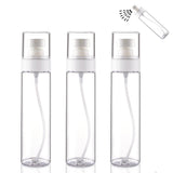 Cosywell Fine Mist Spray Bottles TSA Approved 3.4oz/100ml 3 Pack Leak Proof Travel Size Bottles Refillable Plastic Hair Spray Bo