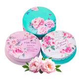 Moca Coin Pouch For Women Girls Floral Mini Coin Purse Small Round Pouch Compact Wallet Multipurpose Storage For Coins Cash Keys