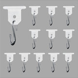 Dulepax RV Awning Hooks, RV Awning Light Clips for Christmas Camping Awning Lights Decor, Hang Clothes,Hang Plants and More.Easi