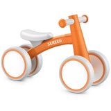 SEREED Baby Balance Bike for 1 Year Old Boys Girls 12-24 Month Toddler Balance Bike, 4 Wheels Toddler First Bike, First Birthday
