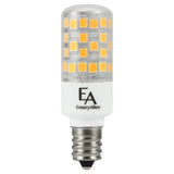 EmeryAllen EA-E12-4.5W-001-309F-D Dimmable Candelabra Base JA8 Compliant LED Light Bulb, 120V-4.5Watt (50W Equivalent) 450 Lumen