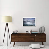 Hubbard Glacier Encroaching On Gilbert Point, Wrangell-St. Elias National Park, Alaska-Paper Art-32,,X22,,