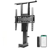 VIVO Motorized TV Stand for 32 to 55 inch Screens, Vertical Lift Television Stand with Remote Control and Tuya Smart App Compati