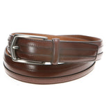 Johnston & Murphy MenS Double Calf Belt Cognac/Size 40 Ad