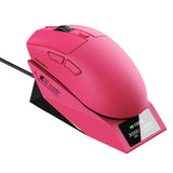 DAREU AE6 Pro Wireless Gaming Mouse, Custom PAW3950 30K Sensor, Wireless/Wired Dual 8K Polling,59g Lightweight, Display Charging