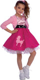 Rubies Fifties Girl Costume for Kids, Girls Medium