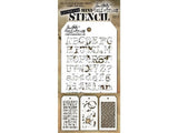 Stampers Anonymous StampersA Layering Stencil THoltz Mini #3
