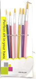 Eclet 6 Pcs Different Size Paint Brush Set (Round) D