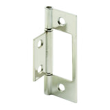 PrimeLine N 7273 Bifold Door Hinge Nickel Plated 2 Count (Pack of 1)