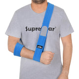 supregear Arm Sling, Adjustable Arm Support Strap, Lightweight Shoulder Immobilizer for Injured Arm Elbow, Broken Collarbone, To