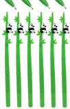 FunBlast Panda Gel Pen Set of 6 Pcs, Ball Pens for School & Office, Stationery Gift for Kids, Birthday Return Gift, Pen for Offi