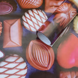 BonZeal Brown Chocolate Printed Birthday Gift Wrapping Paper Pack Of 20 Sheet Roll
