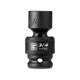 Capri Tools 3/4Inch Universal Impact Socket, 1/2Inch Drive, 6Point, SAE