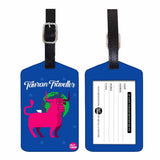 Nutcase Designer Luggage Travel Baggage Tags Set Of 2 With Name Card Inside Taurean Traveller