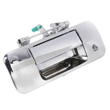Gledewen Chrome Tailgate Door Handle, Compatible with Toyota Tundra 2007-2013, Exterior Rear with Keyhole | Replaces# 69090-0C04