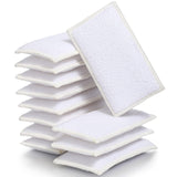 Gandeer 12 Pcs Interior Scrubbing Sponge for Leather Plastic Car Microfiber Kitchen Household Cleaning Kit, Double Sided Dish Cl