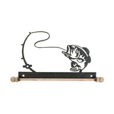 Ackfeld Mfg. Company 71/2in Bass and Pole Fabric Holder, Charcoal