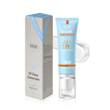VGO Mineral Sunscreen for Face, Reef Safe Sunscreen, Oil-Free Face Moisturizer with SPF 50, Broad-Spectrum UVA/UVB Protection, L