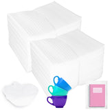 100 Pack 6x8 Cushion Foam Pouches, Moving Supplies for Dishes, Packing Foam for Dishes & Cups, Glass Packing Paper and Plate