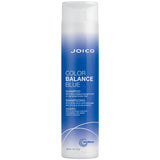 Joico Color Balance Blue Shampoo | For Lightened Brown Hair | Eliminate Brassy Orange Tones | Boost Color Vibrancy & Shine | UV