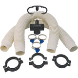 Simple Drain Double Basin Flexible Self-Plunging Sink Drain