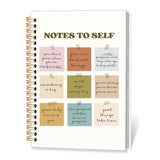 RTXLEZM Mental Health Spiral Notebook, Inspirational Journal for Women