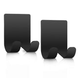 Razor Holder Shaver Hook Hanger Stand Caddy (2 Pack) Self Adhesive Stick on Hook Heavy Duty Stainless Steel Phone Holder for Sho