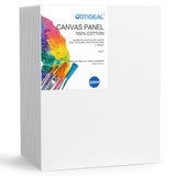 GOTIDEAL Bulk Canvases for Painting, 11x14 inch Value Pack of 40, Gesso Primed White Blank Canvas Boards - 100% Cotton Art Suppl
