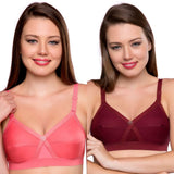 Trylo Kpl Combo Pack 38 Coral & Marun G - Cup,Coral & Marun,38,B0BBG28QP4
