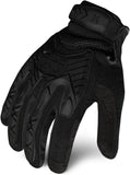 Ironclad EXOT-IBLK-02-S Tactical Operator Impact Glove, Stealth Black, Small