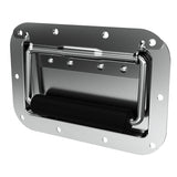 TCH Hardware Medium Recessed Handle | Metal Handle Hardware | Silver