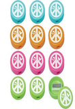 Amscan Pencil Sharpeners | Hippie Chick Collection | Party Accessory