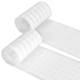 Self Adhesive Dots,0.59 Inch Diameter 1600pcs(800Pairs) Strong Sticky Hook Tapes, Square Adhesive Back Loop Nylon Strips with Wa