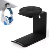 Bonsture Magnetic Headphone Holder, Headset Hooks, Aluminum Headphone Hanger for Desk & Table, Headphone Mount Stand with Rubber