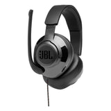 Jbl Quantum 300 - Wired Over-Ear Gaming Headphones With Jbl Quantum Engine Software - Black, Large