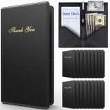 Budgetizer Check Presenters for Restaurants - 20 Pack Guest Check Books for Servers - Check Holder - Check Book