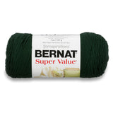 Super Value Solid YarnDeep Sea Green Acrylic Blend/#4Medium