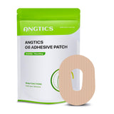 ANGTICS Dexcom G6 Adhesive Patches Waterproof, 30 Pack Beige Overpatch for Dexcom G6, Premium Transparent G6 Overlay Patches, Hy