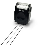 Veltec Dashed Handwriting Lines Practice Roller Stamp for Kids, Parents and Teachers (Black)
