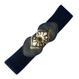 Romp Fashion Unisex Black Nylon Belt For Casual And Partyware