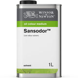 Winsor & Newton Sansodor Low Odor Solvent, 1 Litre (33.8oz) Can