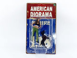 American Diorama Lowriderz Figurine IV and a Dog for 1/18 Scale Models