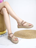 Shoetopia Comfortable Beige Doctor Sole Heels For Women & Girls /Eu38,Beige,5,B0FF3DTBFF