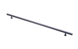 Lew's Hardware Bar Series 51-106 Matte Black Cabinet Knobs and Pulls (H. 16 Centers/24 Overall)