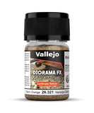 Vallejo - Diorama FX Landscape Textures | Warm Orange 1 to 2 mm (0.04 to 0.08) Particle Size | Ideal Basing for Scenary and Dior