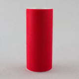 Ben Collection 6 Inch X 25 Yards Tulle Fabric Rolls for Party and Craft (Red)