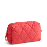 Vera Bradley Featherweight Large Cosmetic Makeup Bag, Cayenne