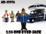 American Diorama One Eyed Jack Trailer Park Figure for 1:24 Diecast Model Cars