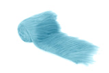 FabricLA Baby Blue Shaggy Plush Faux Fur Strips - Craft Fur for Gnomes, Cosplay, and DIY Projects | 2 X 60